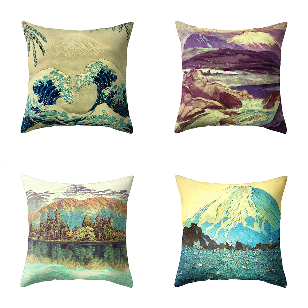 18Inch Tree Mountain Throw Pillow Case Cushion Cover Car Room Sofa Decoration