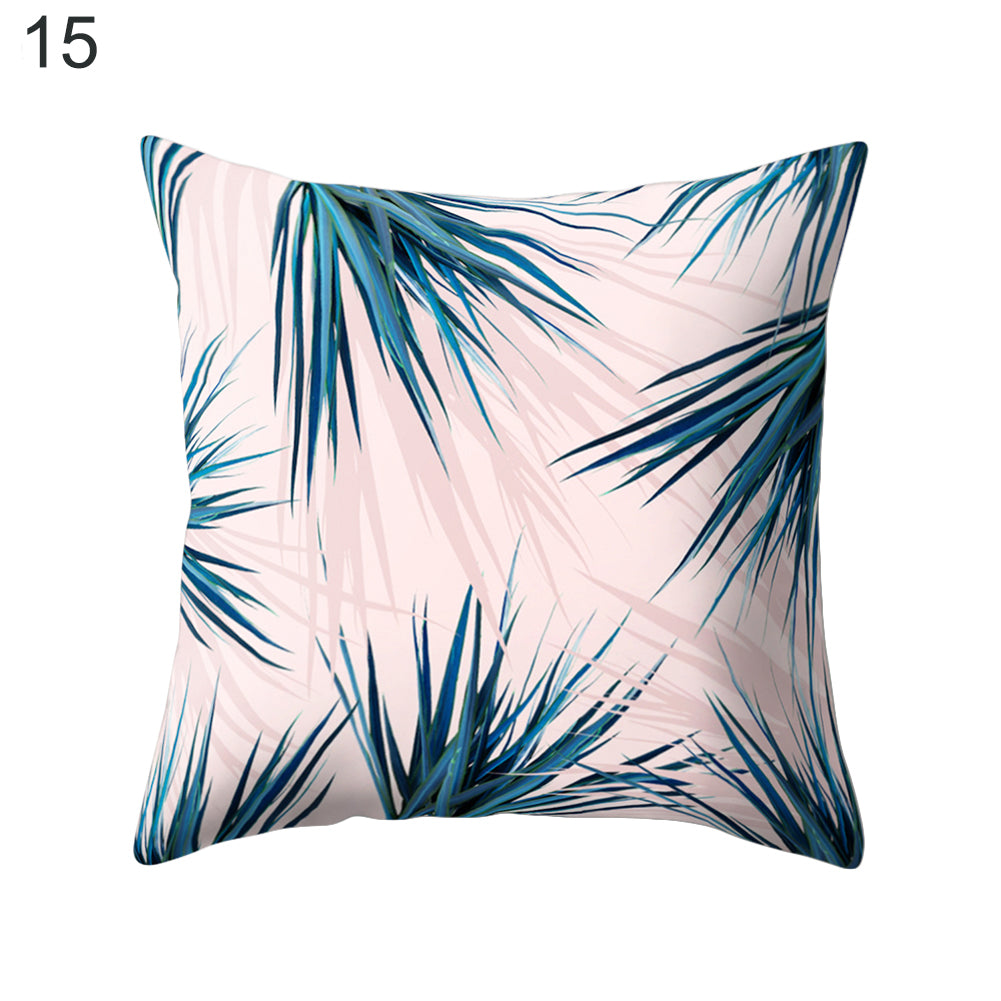 Cactus Flower Print Sofa Bed Throw Pillow Case Cushion Cover Home Room Decor