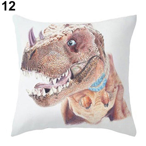 Lovely Dog Pug Elk Cat Animal Linen Cushion Decorative Throw Pillow Cover Case