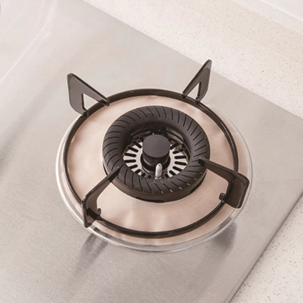 Reusable Round Non Stick Stove Cover Gas Range Burner Stovetop Protect Mat Pad