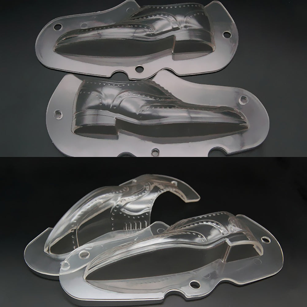 3D Men Leather Shoe Plastic Chocolate Mold Cake Jelly Sugar Craft Baking Tool