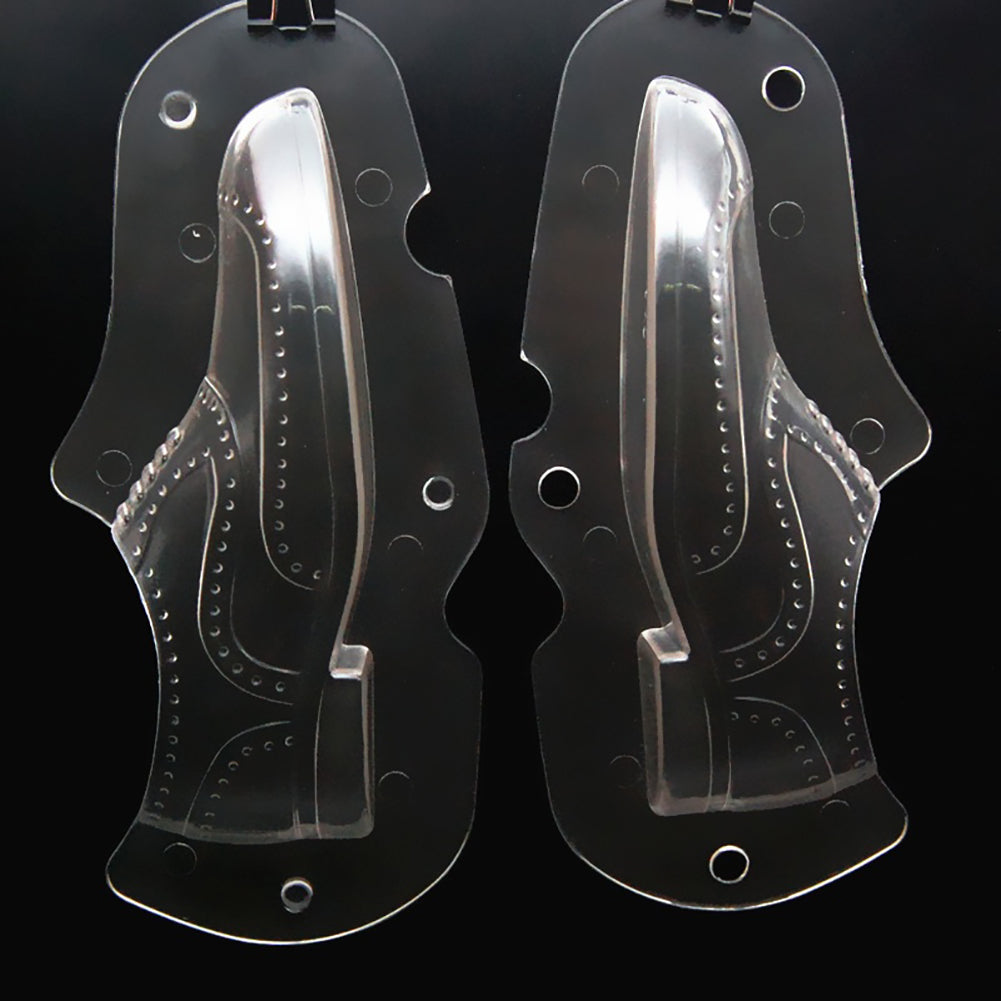 3D Men Leather Shoe Plastic Chocolate Mold Cake Jelly Sugar Craft Baking Tool
