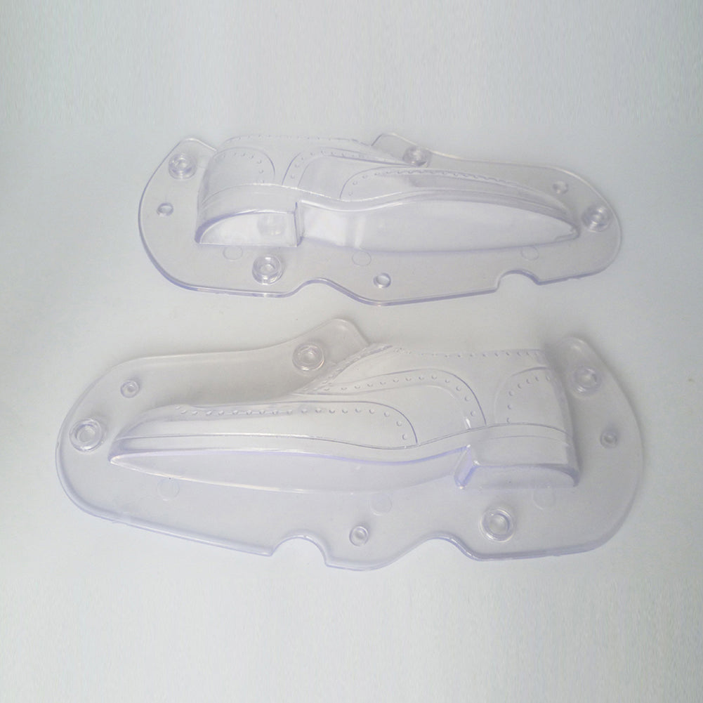 3D Men Leather Shoe Plastic Chocolate Mold Cake Jelly Sugar Craft Baking Tool