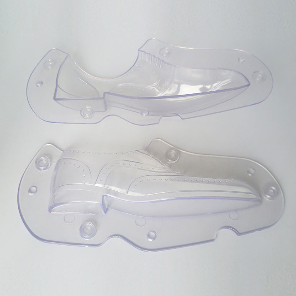 3D Men Leather Shoe Plastic Chocolate Mold Cake Jelly Sugar Craft Baking Tool