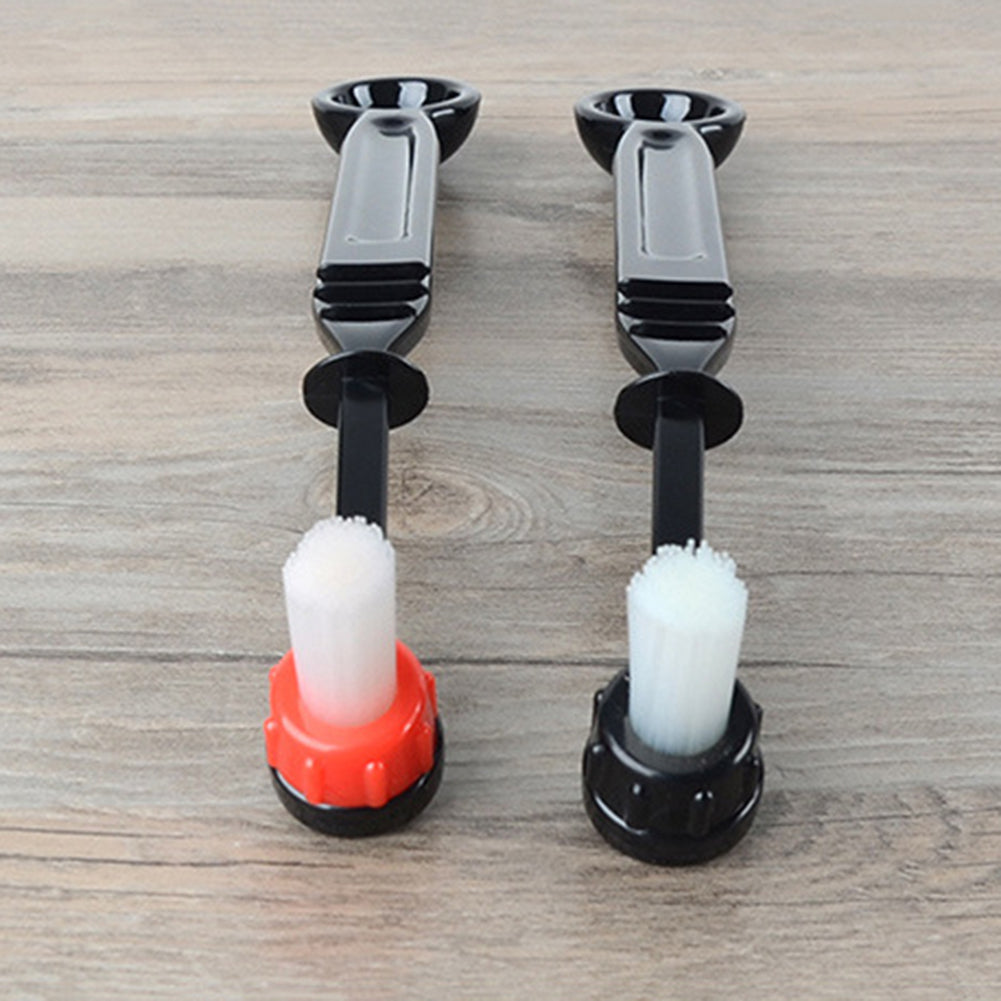 Anti-scald Nylon Cleaning Brush Spoon Tool Set for Espresso Coffee Machine Group Head