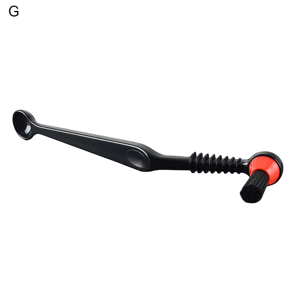 Anti-scald Nylon Cleaning Brush Spoon Tool Set for Espresso Coffee Machine Group Head