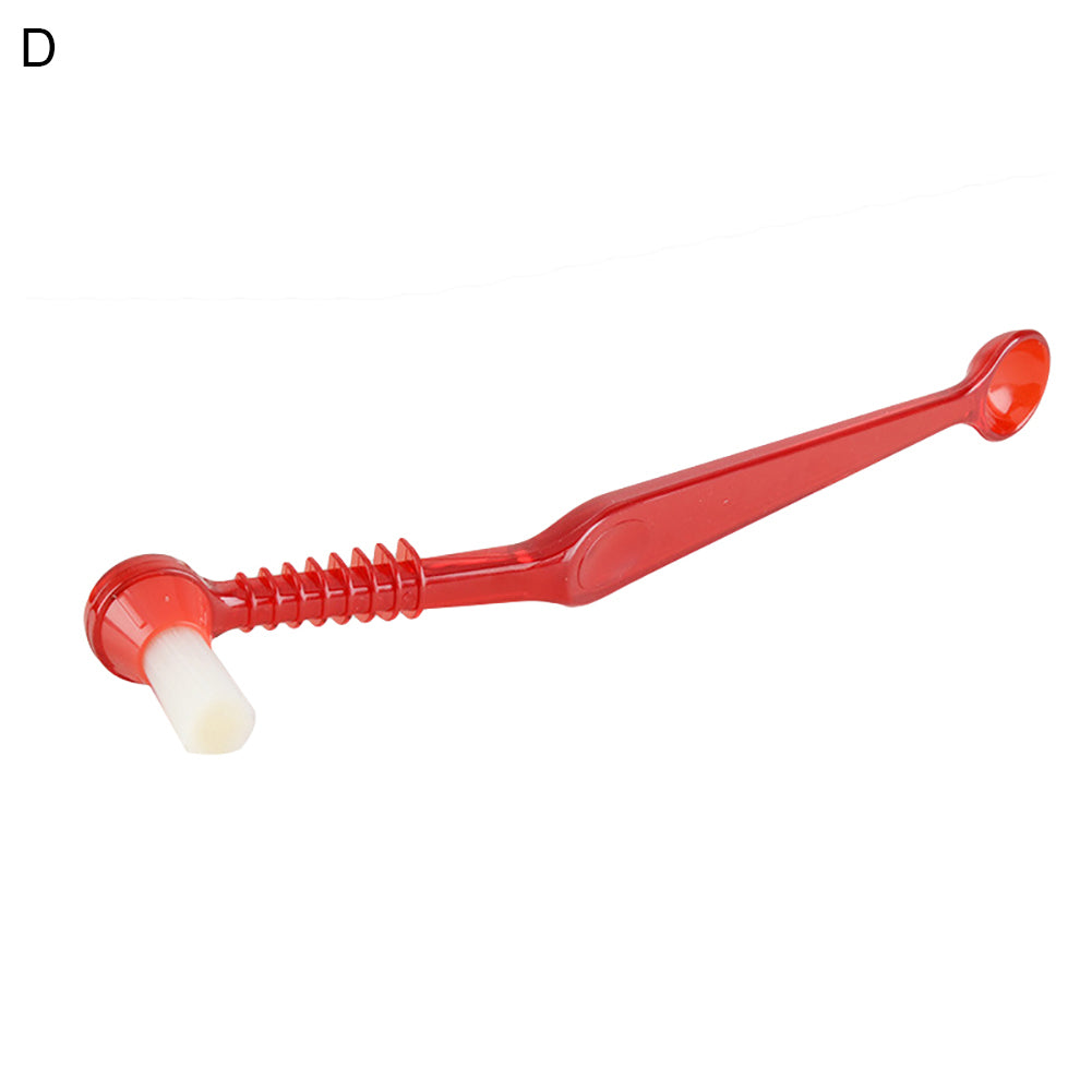 Anti-scald Nylon Cleaning Brush Spoon Tool Set for Espresso Coffee Machine Group Head