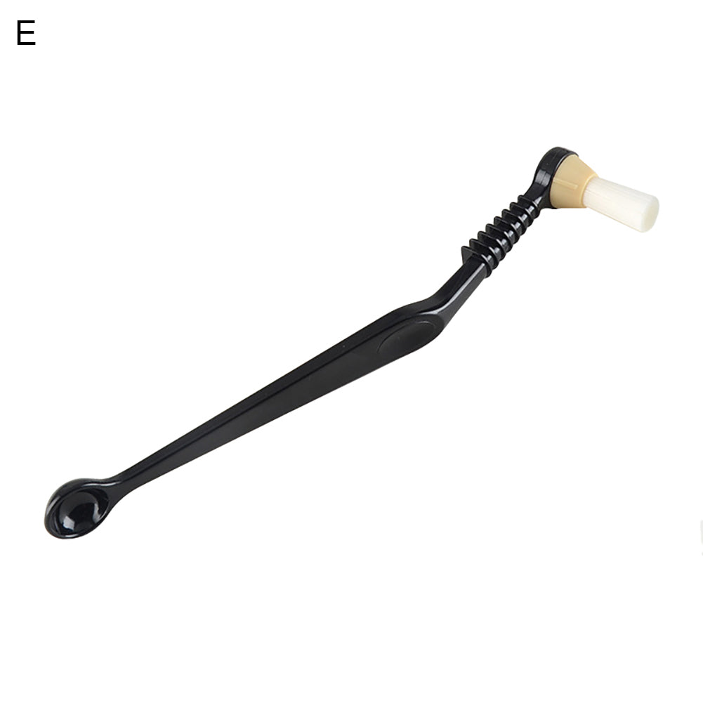 Anti-scald Nylon Cleaning Brush Spoon Tool Set for Espresso Coffee Machine Group Head