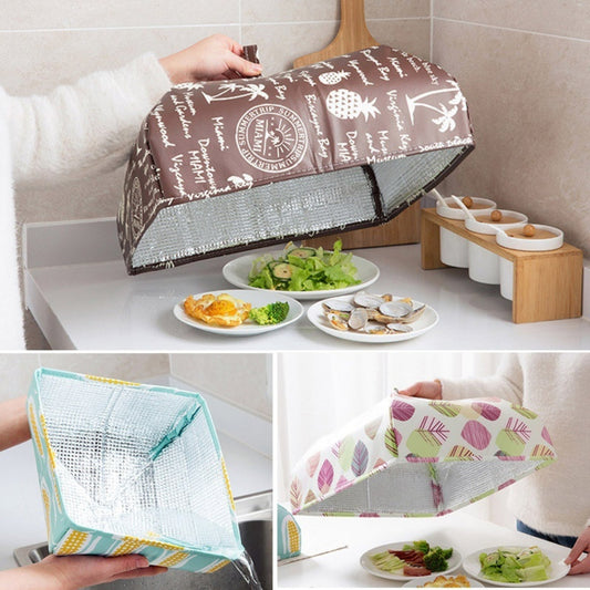 Collapsible Heat Preservation Insulation Dish Dustproof Kitchen Food Cover Tent