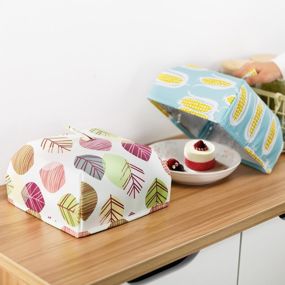 Collapsible Heat Preservation Insulation Dish Dustproof Kitchen Food Cover Tent