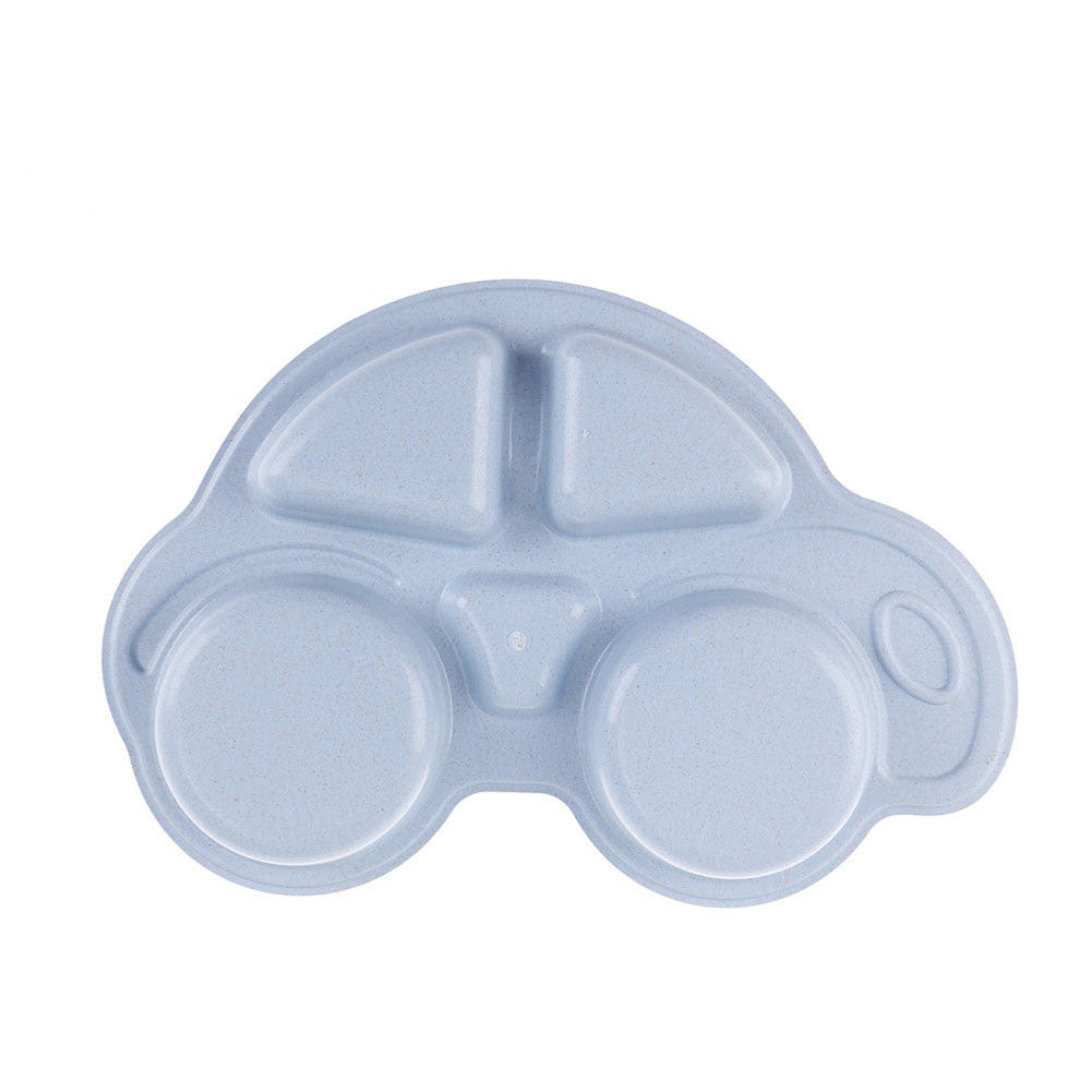 Cute Cartoon Car Small Chips Snacks Dishware Dishes Kids Dinner Plate Separator