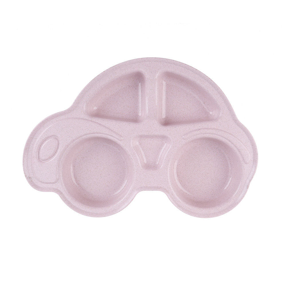 Cute Cartoon Car Small Chips Snacks Dishware Dishes Kids Dinner Plate Separator