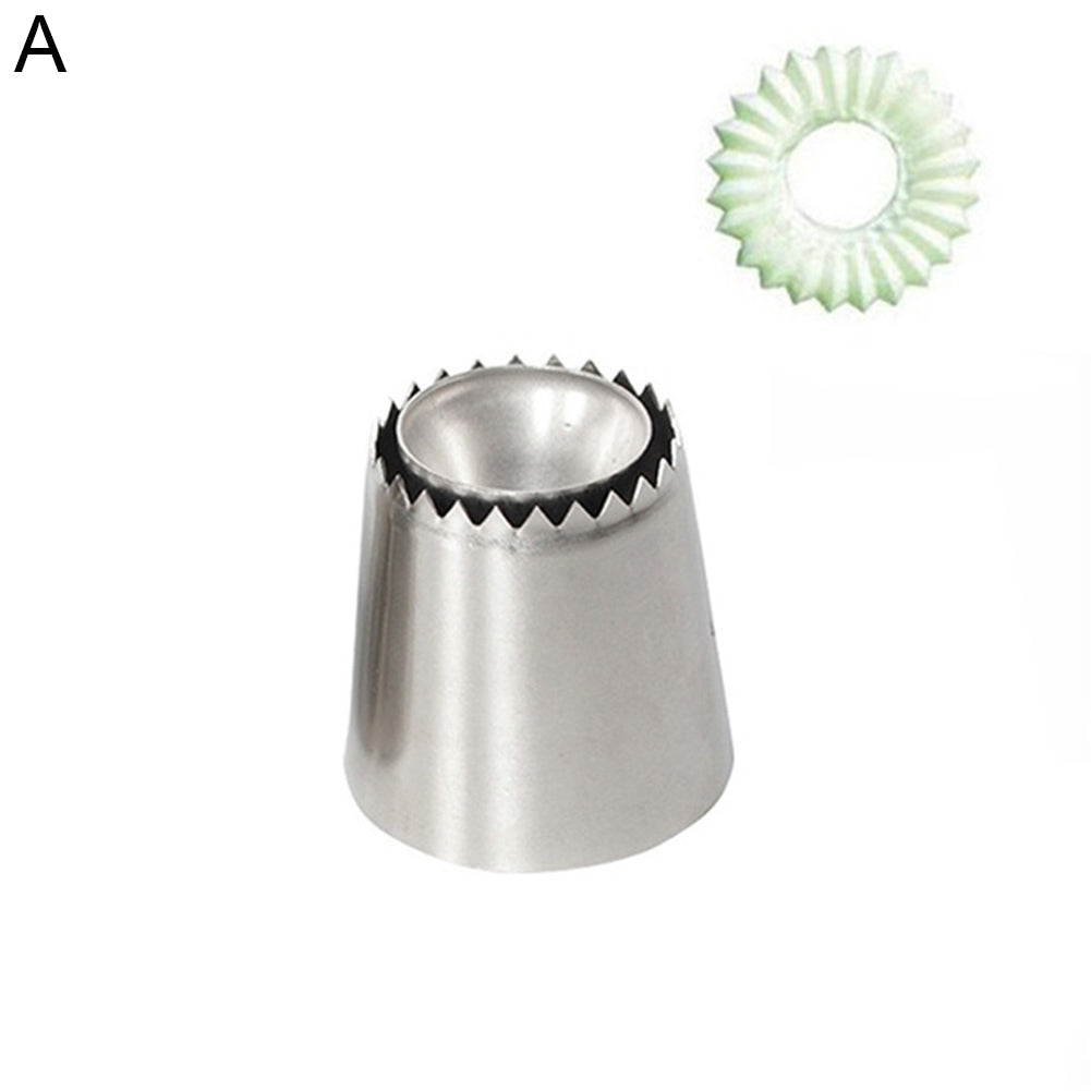 Ring Cookies Dessert Mold Icing Nozzle DIY Cake Pastry Decorating Baking Tool