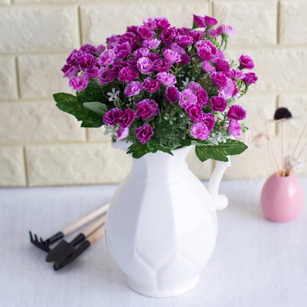 1 Bouquet 25 Heads Lilac Artificial Flower Plant Wedding Centerpieces Home Decor