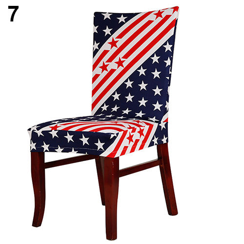 Elastic Flower Hotel Home Dining Room Wedding Banquet Party Seat Chair Cover