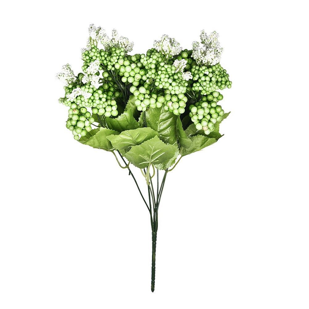 1 Bouquet 7 Branches Artificial Fake Flower Fruit Gypsophila Wedding Home Decor