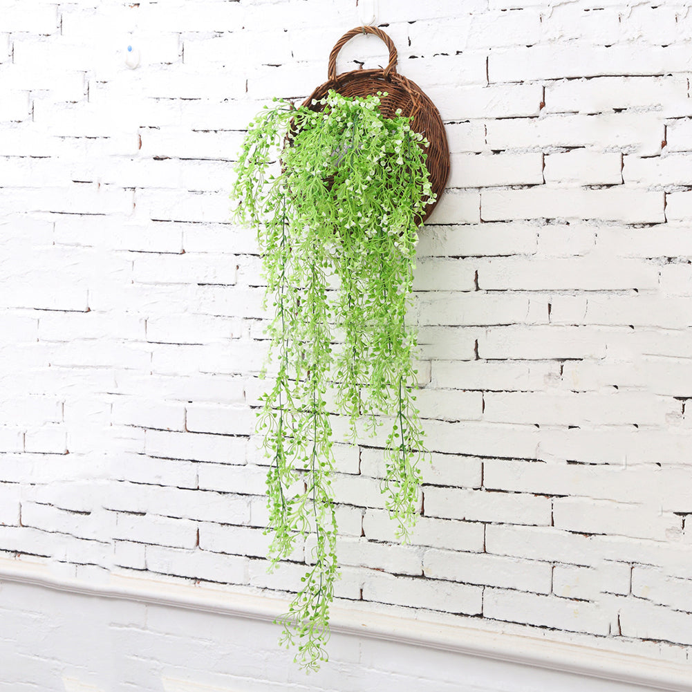 1Pc Artificial Flower Ivy Vine Foliage Wall Hanging Garland Plant Garden Decor