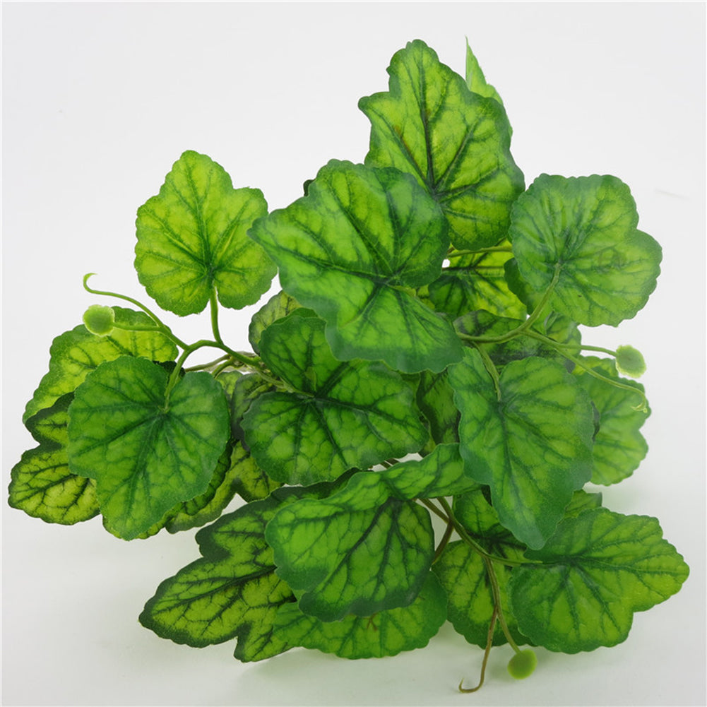 5 Branches/1Pc Artificial Plant Leaves Home Room Office Party Bonsai Decoration