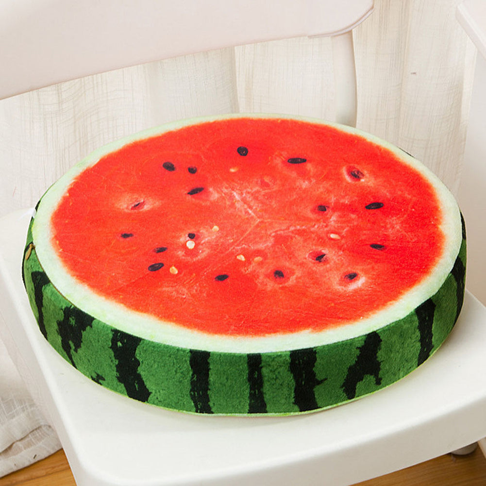 Lemon Pitaya Fruit Small Cute Plush Warm Sofa Seat Cushions Home Chairs Decor