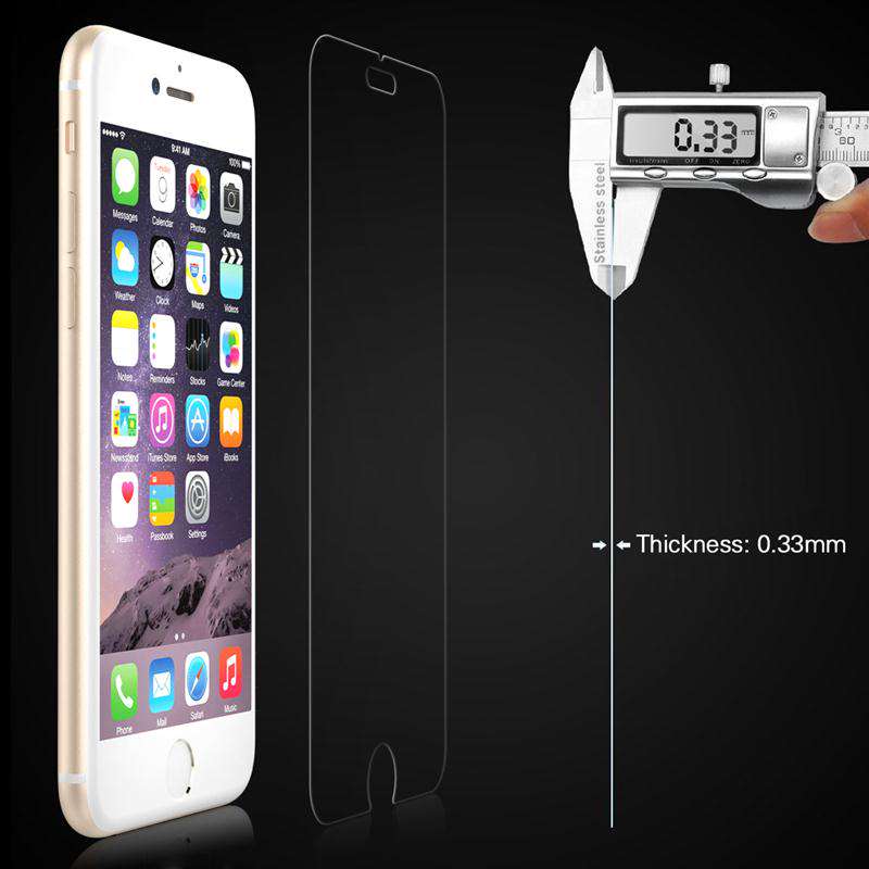 9HD 2.5D High Guality Tempered Glass For iphone X 7 8 Plus Screen Protector 
Toughened Glass For iphone 6 6s 7 8 Plus