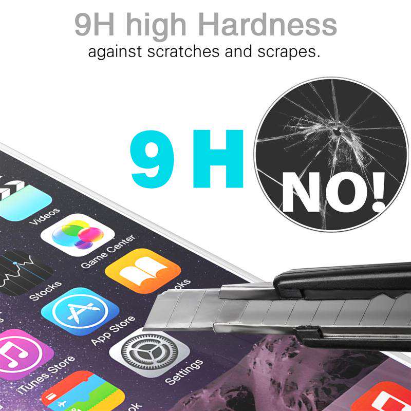 9HD 2.5D High Guality Tempered Glass For iphone X 7 8 Plus Screen Protector 
Toughened Glass For iphone 6 6s 7 8 Plus