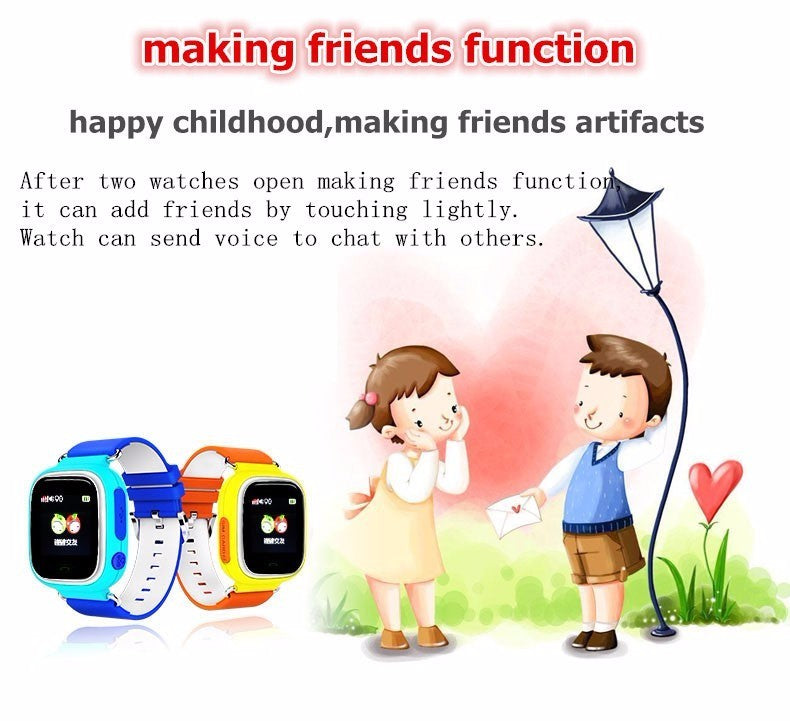 baby GPS Smart Watch Q90 Phone Position with Wifi touch screen SOS Call Location DeviceTracker for Kid Safe PKQ50 Q80