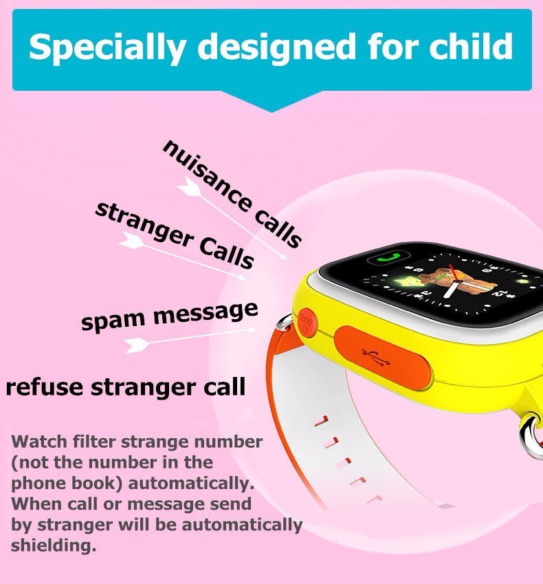 baby GPS Smart Watch Q90 Phone Position with Wifi touch screen SOS Call Location DeviceTracker for Kid Safe PKQ50 Q80
