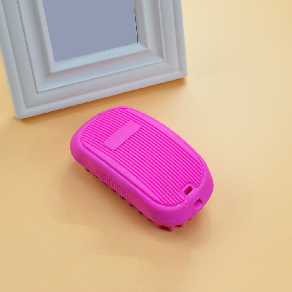 Solid Color Dog Cat Hair Comb Puppy Pet Fur Grooming Bath Brush Massage Tool