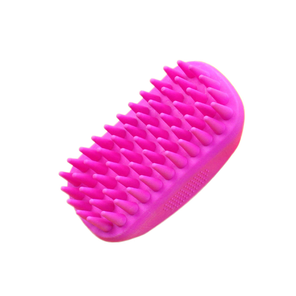 Solid Color Dog Cat Hair Comb Puppy Pet Fur Grooming Bath Brush Massage Tool