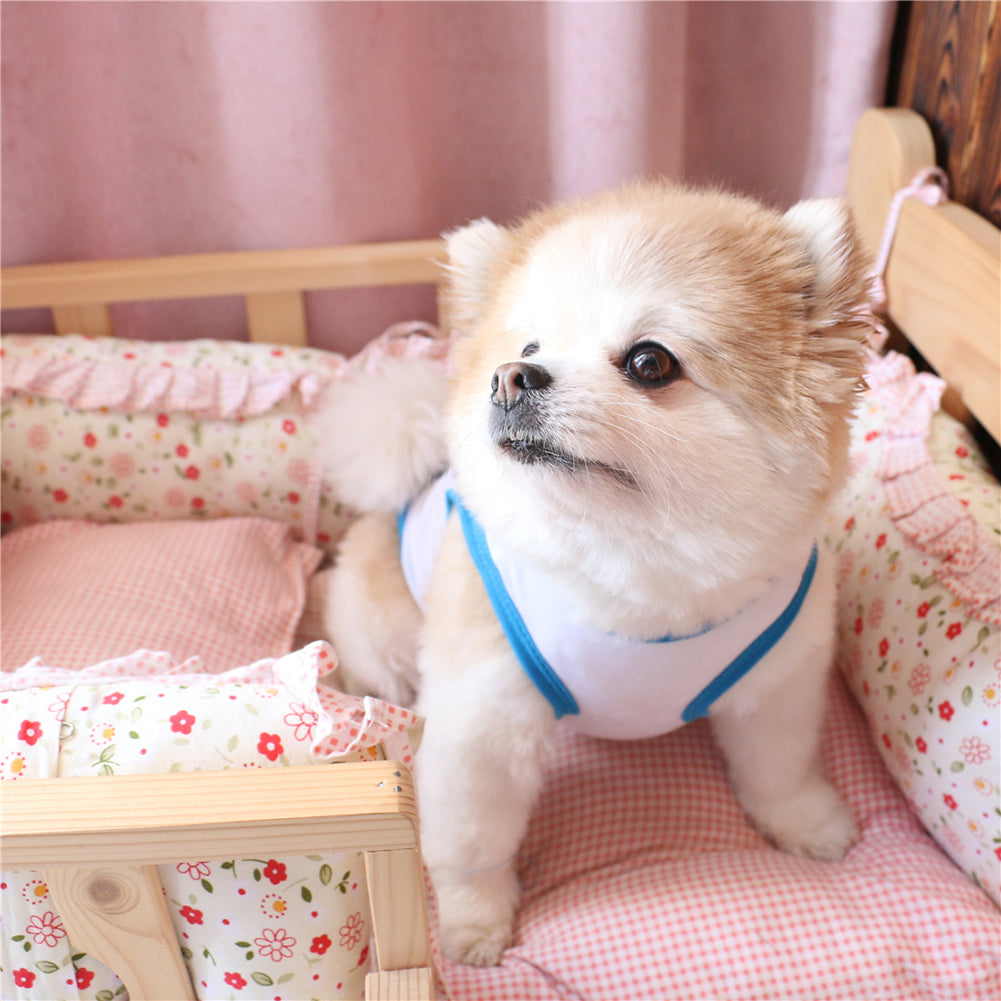 Fashion Dog Pet Puppy Pectoralis Bikini Sleeveless Clothes Vest Apparel Gift