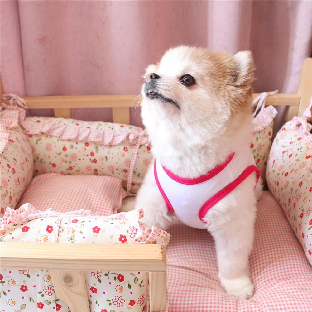 Fashion Dog Pet Puppy Pectoralis Bikini Sleeveless Clothes Vest Apparel Gift