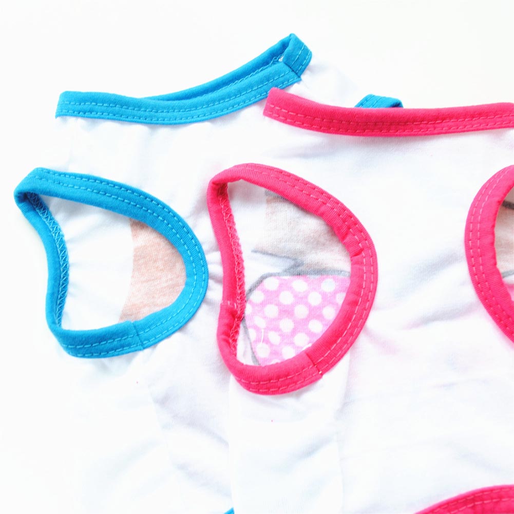 Fashion Dog Pet Puppy Pectoralis Bikini Sleeveless Clothes Vest Apparel Gift