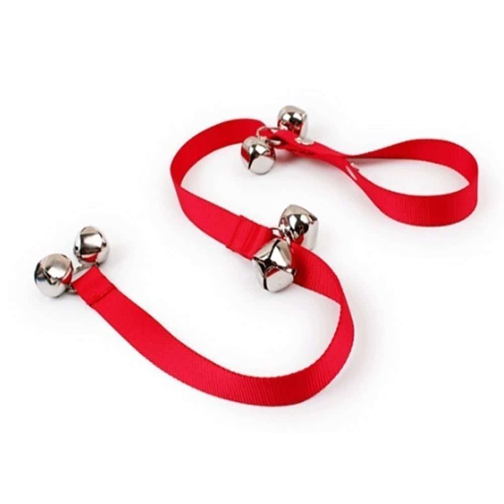 Fashion Dog Puppy Door Handle Doorbell Rope Alarm Bells Pet Home Training Tool