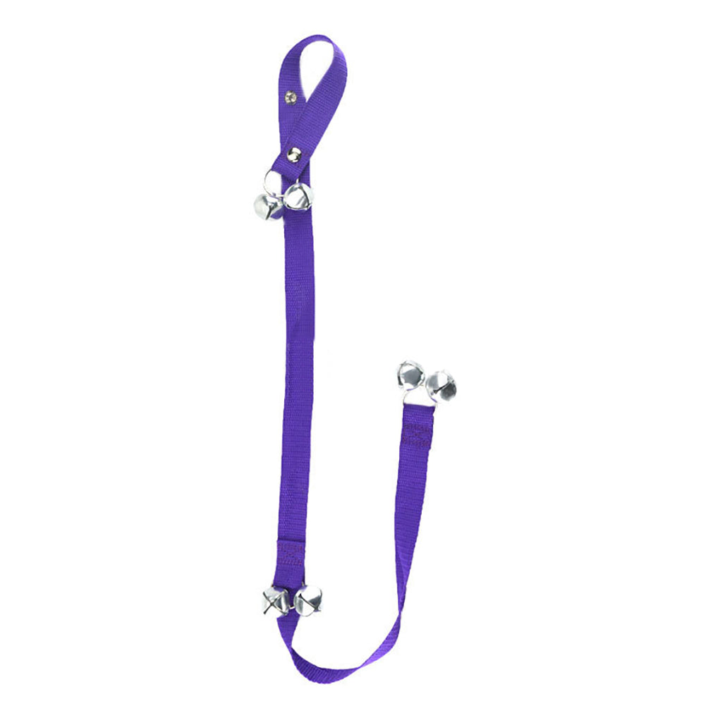 Fashion Dog Puppy Door Handle Doorbell Rope Alarm Bells Pet Home Training Tool