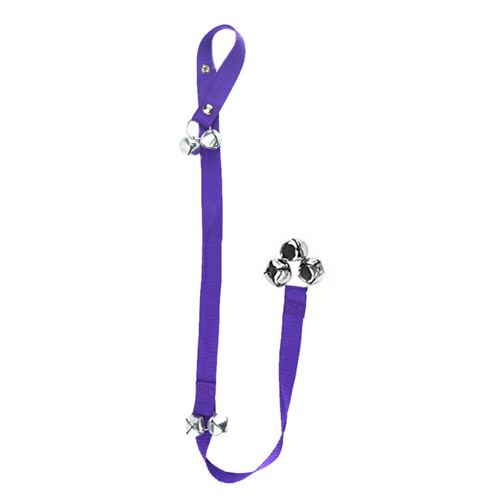 Fashion Dog Puppy Door Handle Doorbell Rope Alarm Bells Pet Home Training Tool