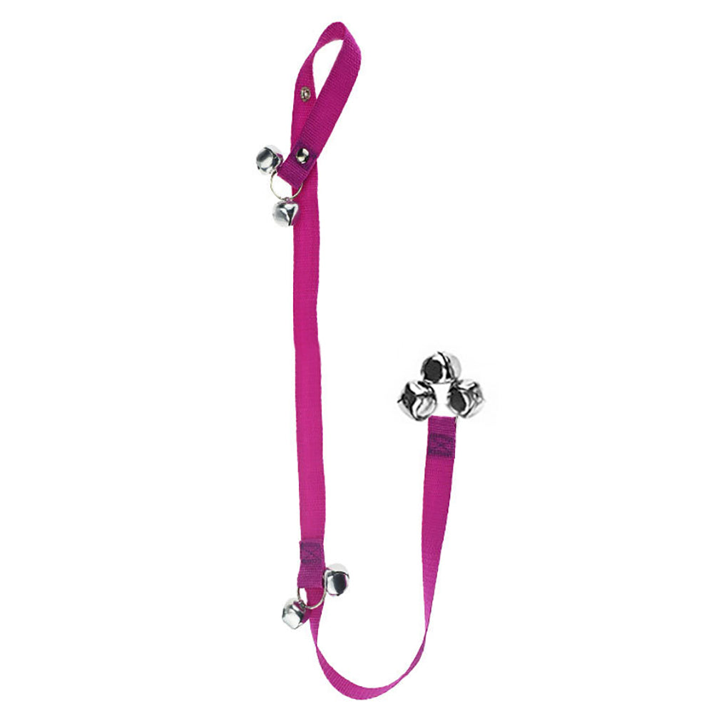 Fashion Dog Puppy Door Handle Doorbell Rope Alarm Bells Pet Home Training Tool