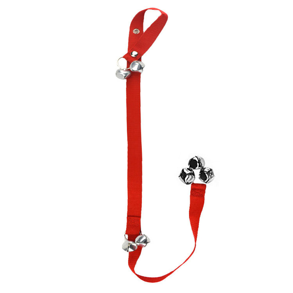 Fashion Dog Puppy Door Handle Doorbell Rope Alarm Bells Pet Home Training Tool