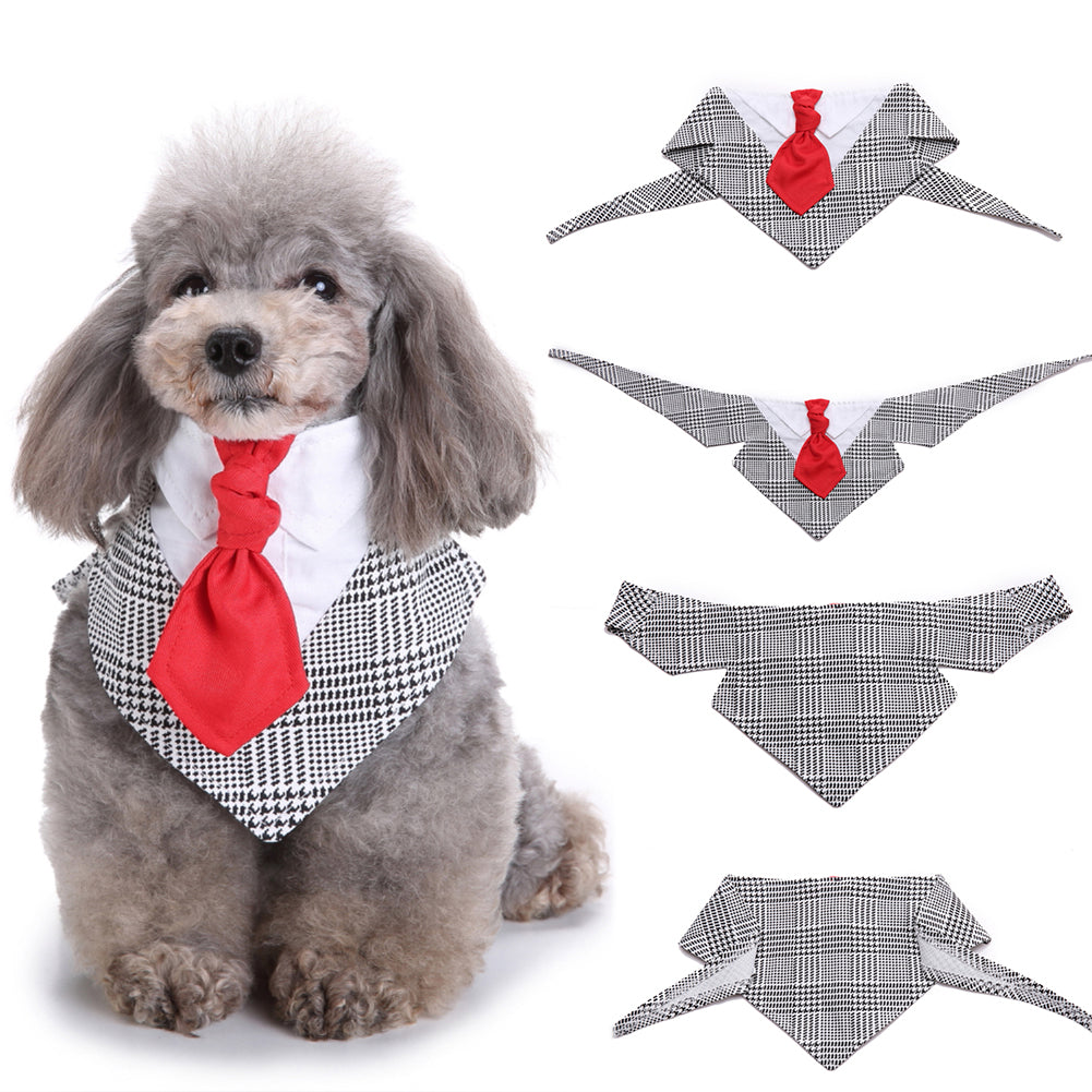 1 Pc Dog Cat Pet Supply Lovely Grooming Collar Tie Necktie Party Decor Gift