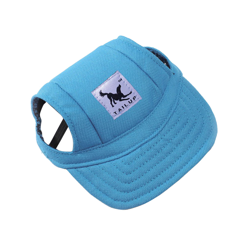 Fashion Solid Color Pet Supply Dog Outdoor Baseball Peaked Cap Puppy Visor Hat