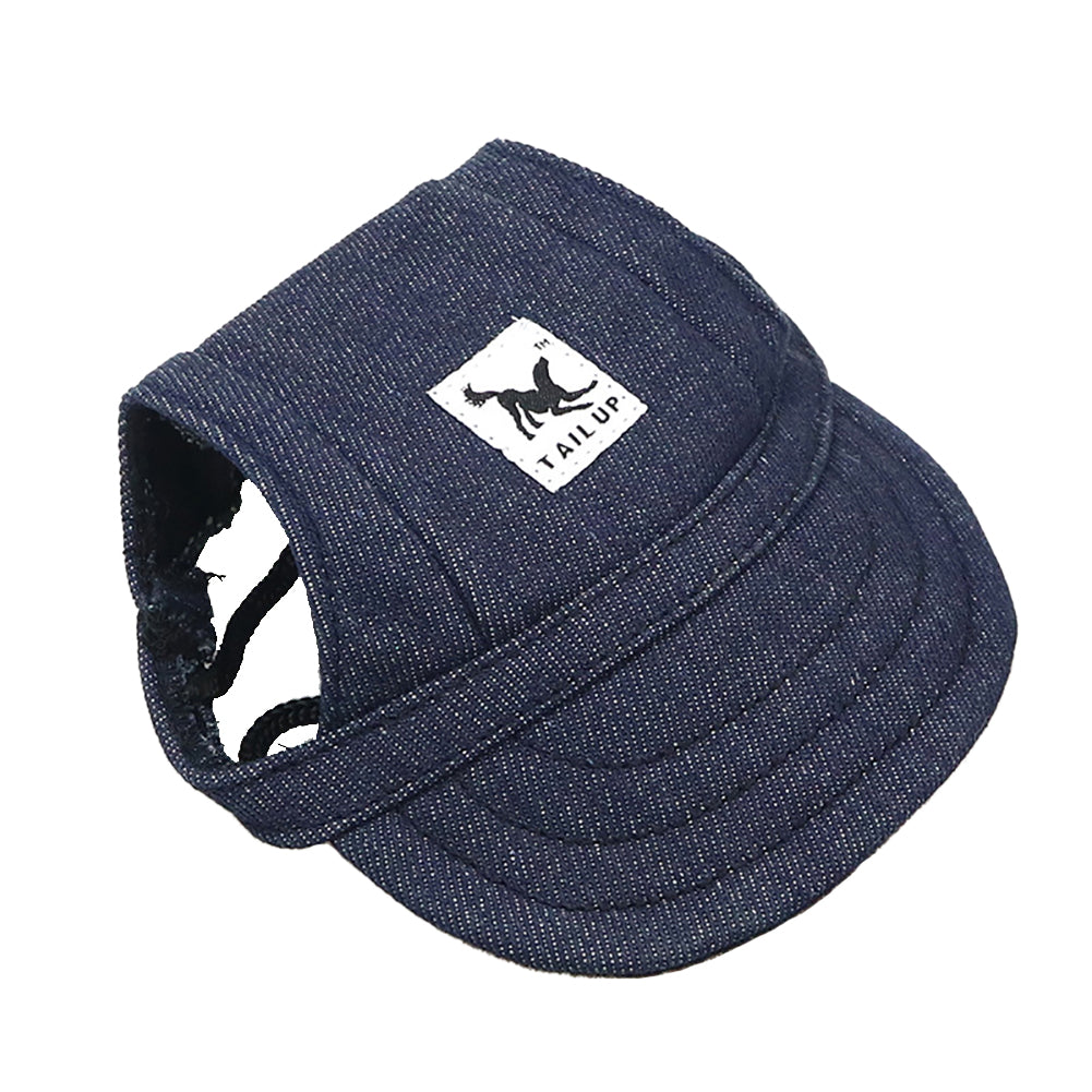 Fashion Solid Color Pet Supply Dog Outdoor Baseball Peaked Cap Puppy Visor Hat