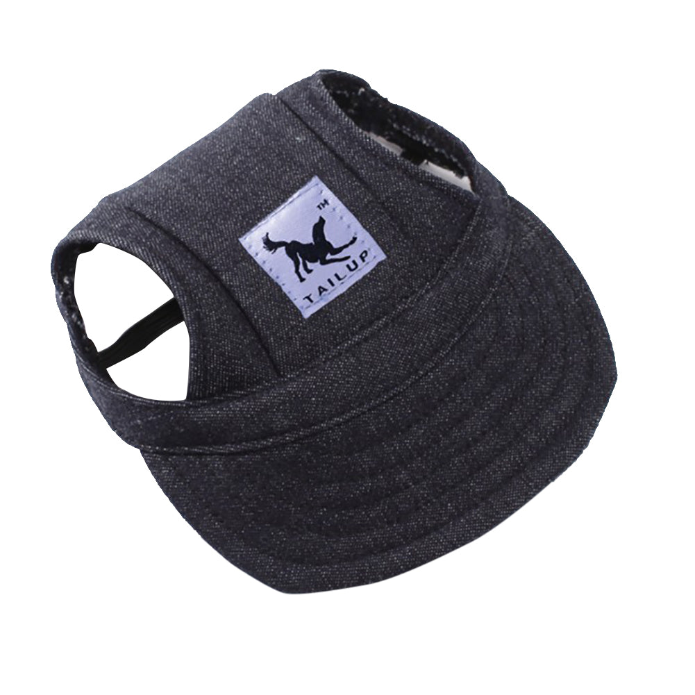 Fashion Solid Color Pet Supply Dog Outdoor Baseball Peaked Cap Puppy Visor Hat