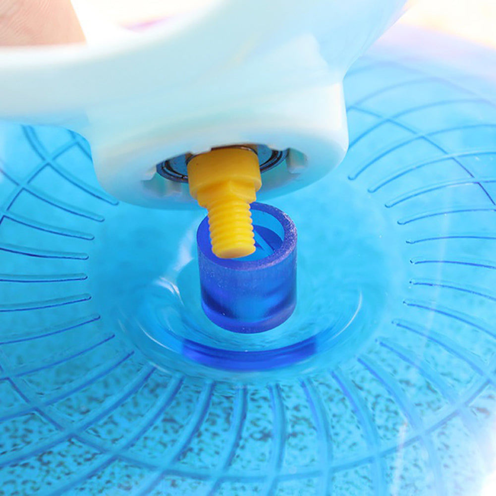 Pet Hamster Flying Saucer Exercise Wheel Mouse Running Disc Toy Cage Accessories