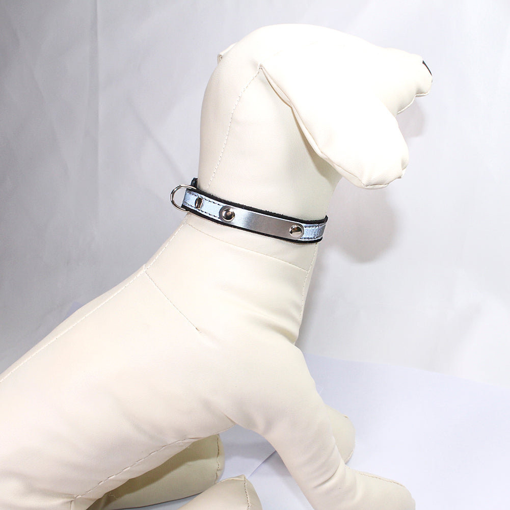 Adjustable Reflective Soft Velvet Pet Dog Cat Puppy Safety Anti-lost Collar