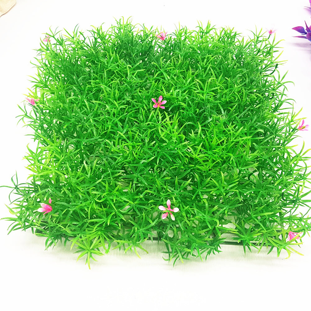 Green Artificial Water Plant Aquarium Fish Tank Realistic Grass Lawn Ornament