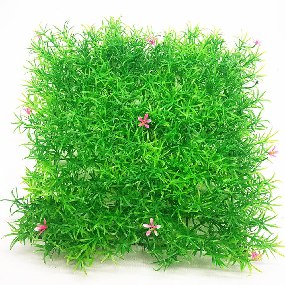 Green Artificial Water Plant Aquarium Fish Tank Realistic Grass Lawn Ornament