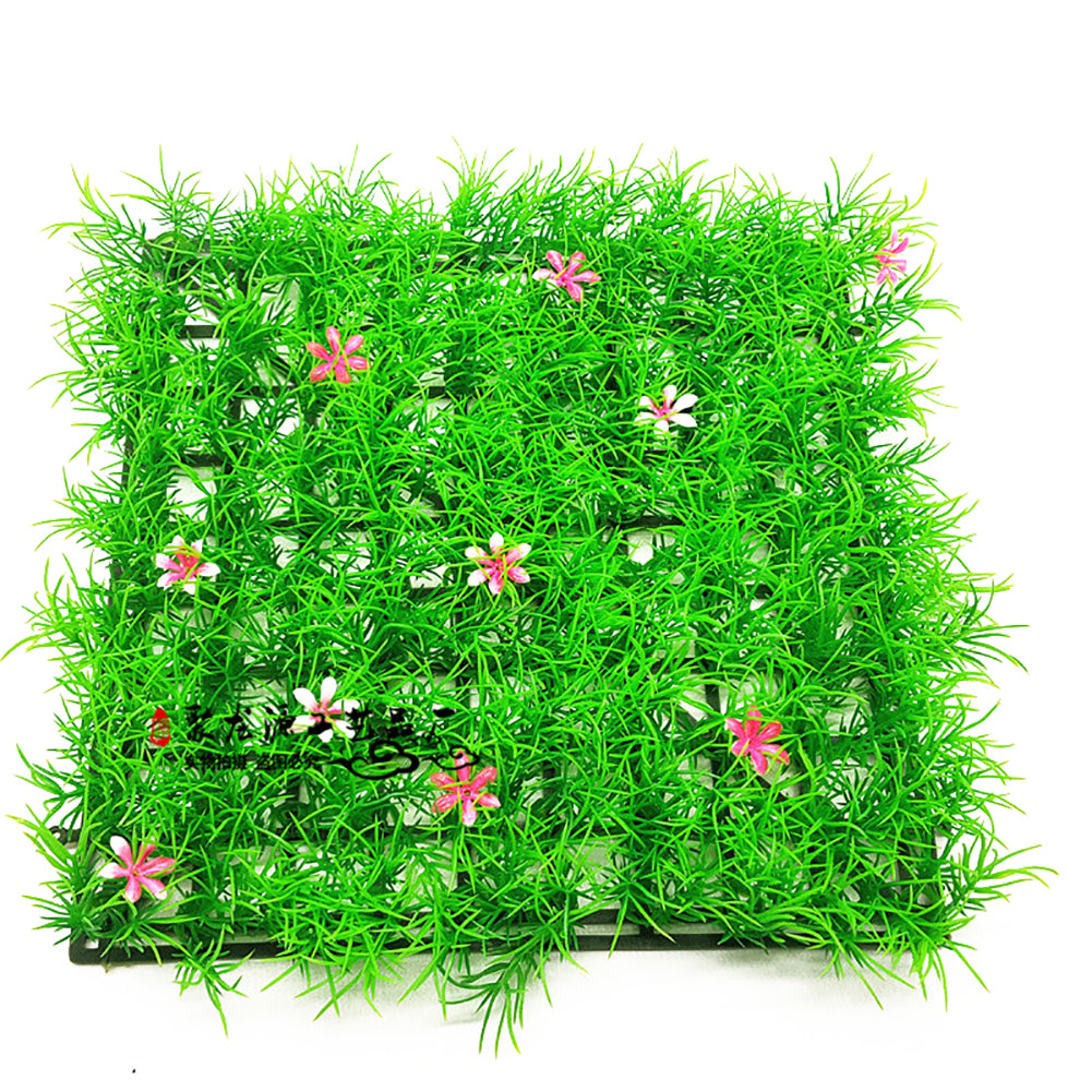 Green Artificial Water Plant Aquarium Fish Tank Realistic Grass Lawn Ornament