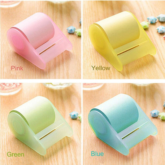 Roll Sticky Note Tape Message Memo Pad Student Stationery Office School Supply