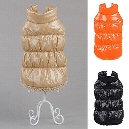 Puppy Dog Winter Fashion Down Jacket Vest Coat Clothes Pet Apparel Costume