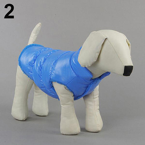 Puppy Dog Winter Fashion Down Jacket Vest Coat Clothes Pet Apparel Costume