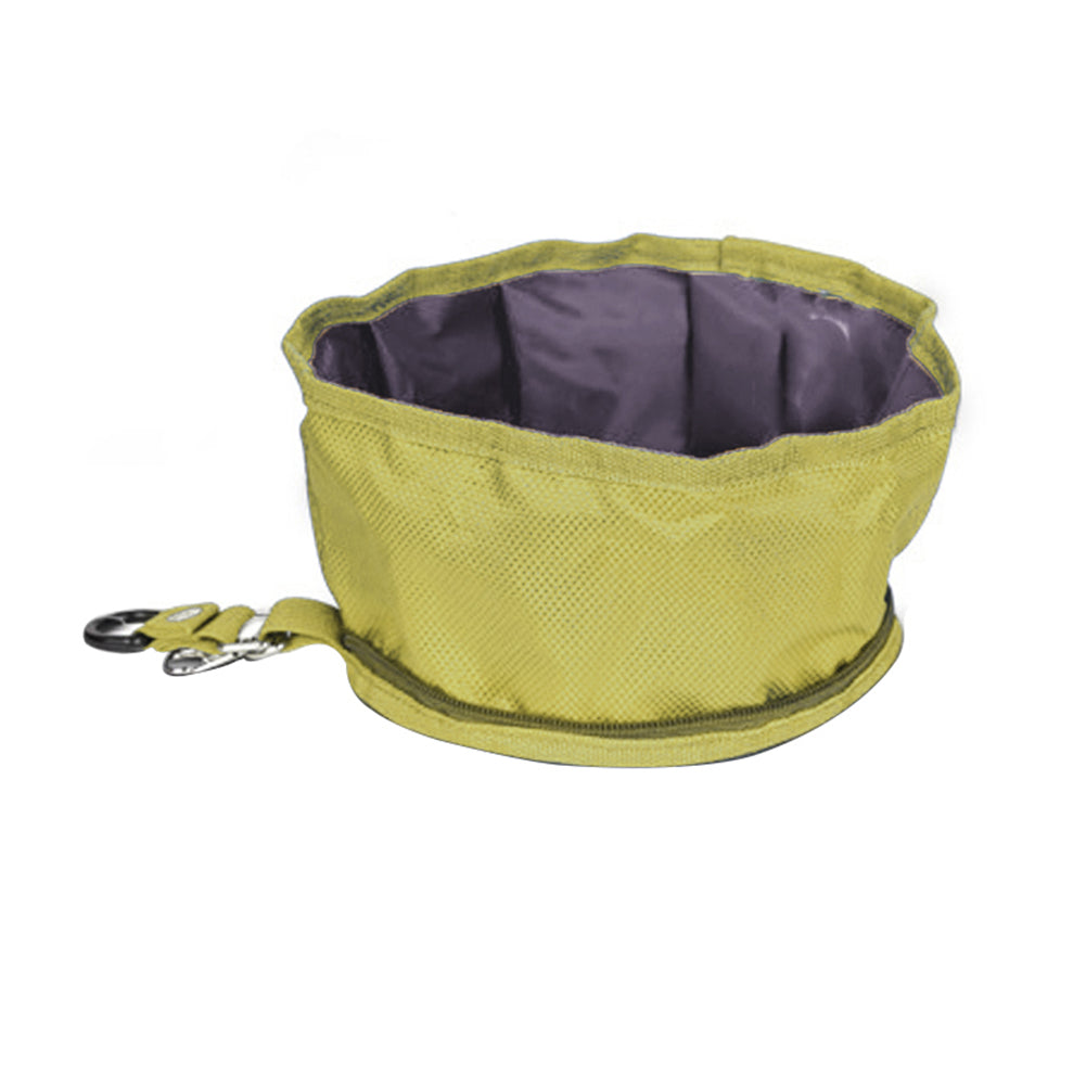 Portable Foldable Waterproof Outdoor Pet Food Feeding Watering Outdoor Dog Bowl